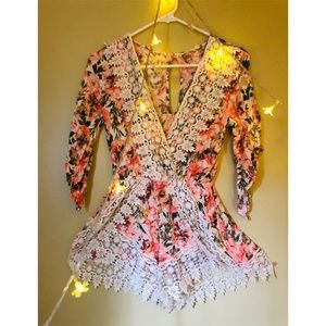 Floral romper